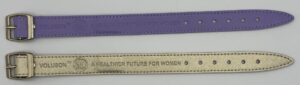 Individuelle RFID Wristbands aus Kunstleder mit Prägung, Uhrenverschluss und integriertem NFC-Chip